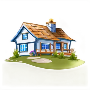 Hand-drawn Cottage Illustration Png 06202024 PNG Image