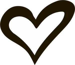 Hand Drawn Heart Graphic PNG Image