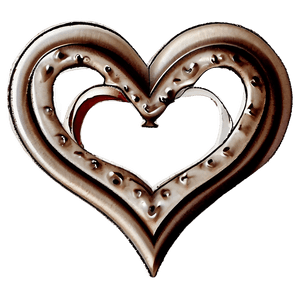 Hand Drawn Heart PNG you PNG