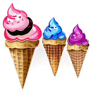 Hand Drawn Pop Ice Cream PNG xas PNG with transparent background