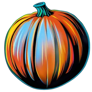 Hand-drawn Pumpkin Outline Png 19 PNG Image