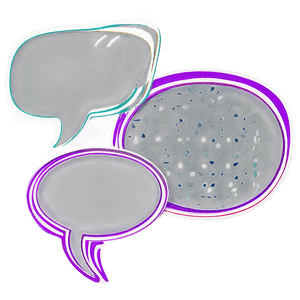 "Hand-Drawn Speech Bubble PNG Pack" 56 PNG