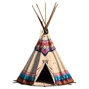 Hand-drawn Teepee Design Png 57 PNG Image