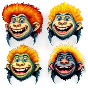 Hand-drawn Troll Faces Png 8 PNG Image