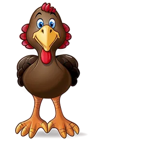 Hand Drawn Turkey Cartoon Png Pxx PNG Image