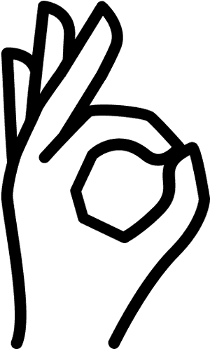 'Class='lazyload Lazyload Mirage Cloudzoom Featured - Ok Hand Gesture Icon, HD Png Download PNG image with transparent background