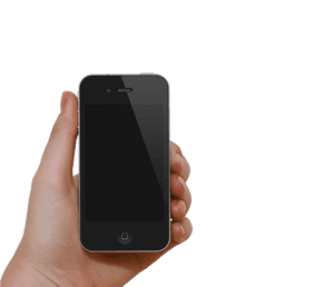 Iphone 5 In Hand Png - Smart Wireless Temperature Data Logger, Transparent Png PNG image with transparent background