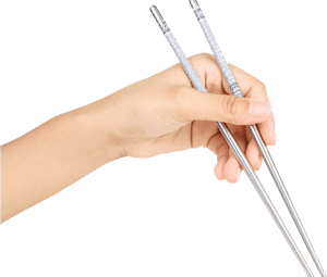 Hand Holding Chopsticks Png, Transparent Png PNG