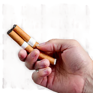 Hand Holding Cigarette Png 05232024 PNG Image