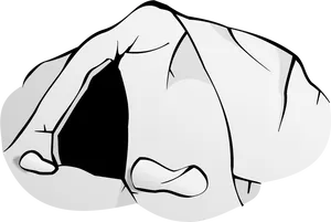 Hand Holding Invisible Flute PNG Image