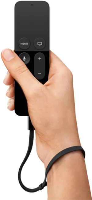 Hand Holding Remote Control PNG Image