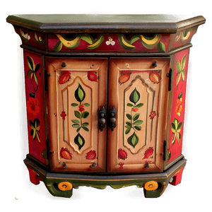Hand Painted Cabinet PNG 44 PNG