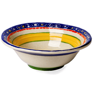 Hand-Painted Ceramic Bowls PNG vmu16 PNG with transparent background