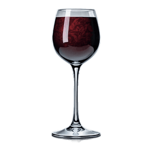 Hand-Painted Wine Glasses PNG 06212024 PNG