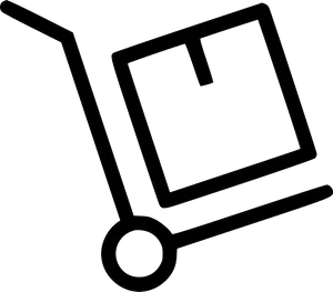 Hand Truck Icon PNG Image
