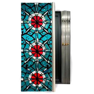 Handcrafted Door With Glass Png Pde74 PNG Image