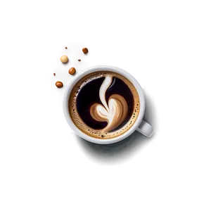 Handcrafted Espresso Art Png Xuk PNG Image