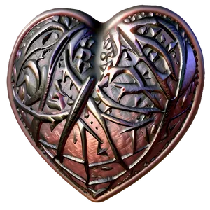 Handcrafted Heart Design Png Qjj PNG Image