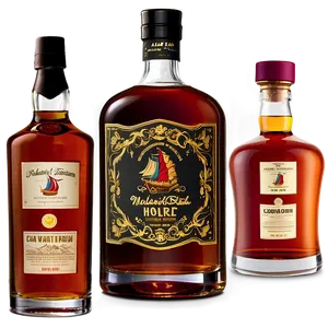 Handcrafted Rum Selection Png Cyl77 PNG Image