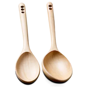 Handcrafted Wooden Spoon Png Qwk64 PNG Image