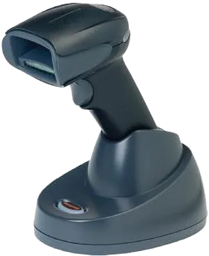 Handheld_ Barcode_ Scanner_with_ Stand PNG Image