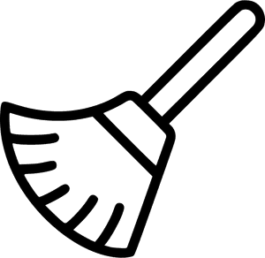 Broom Clear Clean Tool - Icon Cleaning Broom Png, Transparent Png PNG image with transparent background