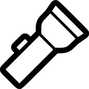 Transparent Background Flashlight Icon, HD Png Download PNG image with transparent background