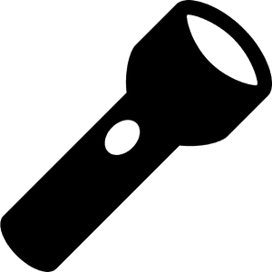 Flashlight - Flashlight Icon Png, Transparent Png PNG image with transparent background