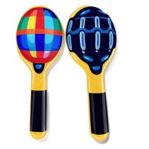 Handheld Maraca Graphic Png Dke PNG Image