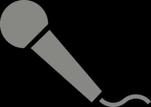 Handheld Microphone Icon PNG image with transparent background