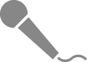 Handheld Microphone Icon PNG Image