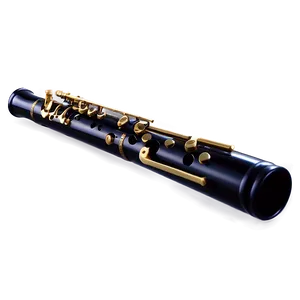 Handheld Oboe Artwork Png Yuh59 PNG Image