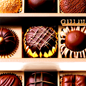 Handmade Chocolates Box PNG aaa PNG