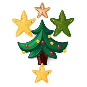 Handmade Christmas Tree Star Png Scp PNG Image