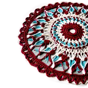 Handmade Crochet Doily Png 51 PNG Image