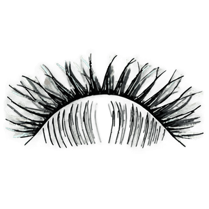 Handmade Eyelashes PNG nhv35 PNG