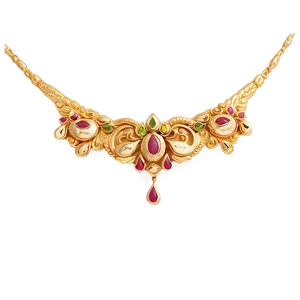 Handmade Gold Necklace Png 84 PNG Image