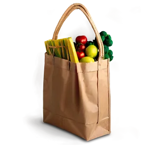 Handmade Grocery Bag Png Mul53 PNG Image