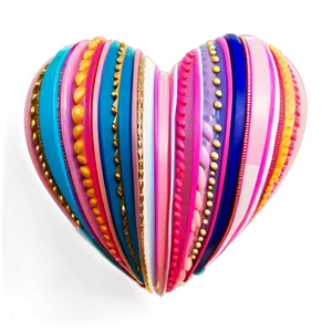 Handmade Heart Art Png 06202024 PNG Image