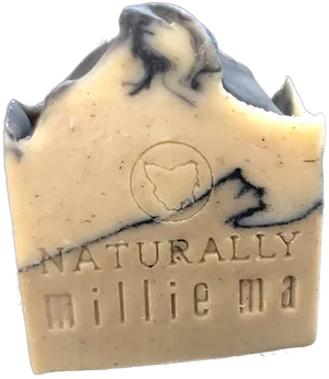 Handmade Sandalwood Soap Bar PNG Image