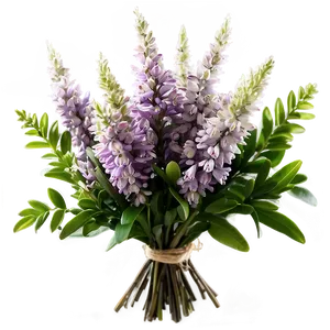 Handpicked Heather Bouquet Png 06122024 PNG Image