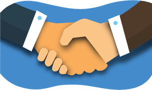 Handshake Agreement Illustration PNG image with transparent background