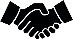 Handshake Symbolizing Agreement PNG image with transparent background