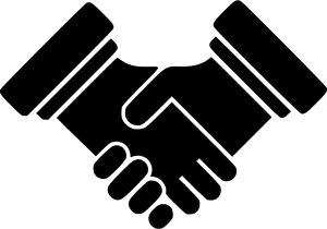 Handshake Symbolof Trustand Partnership PNG image with transparent background