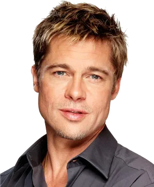 Handsome Man Portrait PNG Image