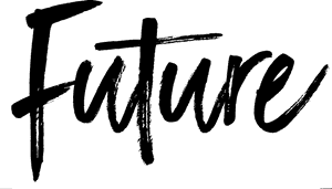 Handwritten Future Text PNG image with transparent background