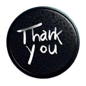 Handwritten Thank You Calligraphy PNG 06112024 PNG image with transparent background