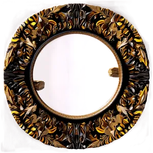 Hanging Circle Mirror Png Hhi PNG Image