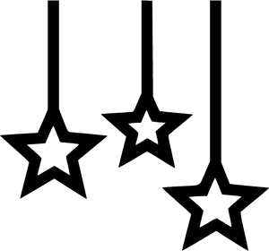 Hanging Stars Svg Png Icon Free Download - Globelink West Star Shipping Llc, Transparent Png PNG