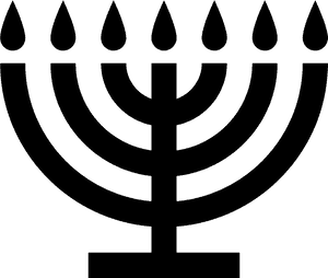 Menorah Hanukkah Temple In Jerusalem Symbol Religion - Lets Get Lit Menorah, HD Png Download PNG image with transparent background